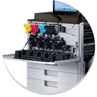PrinterGuys - lej billigt en kopimaskine